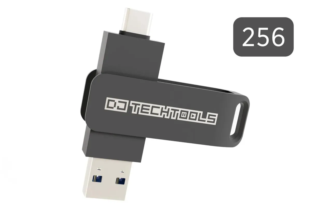DJ Techtools Chroma Drive USB 256GB Space Gray