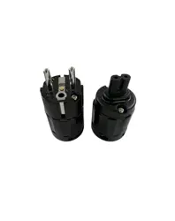 Taga Harmony Schuko plug & IEC C7 Connector Set
