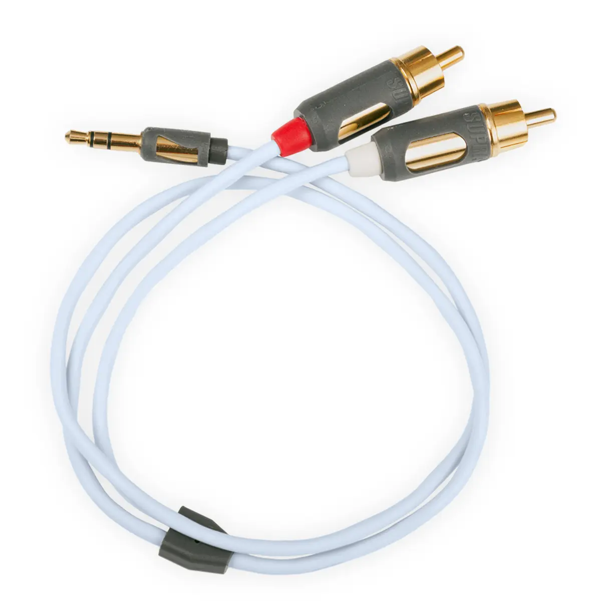 Supra Cables 3.5mm Ma ST > 2xRCA Ma 1m