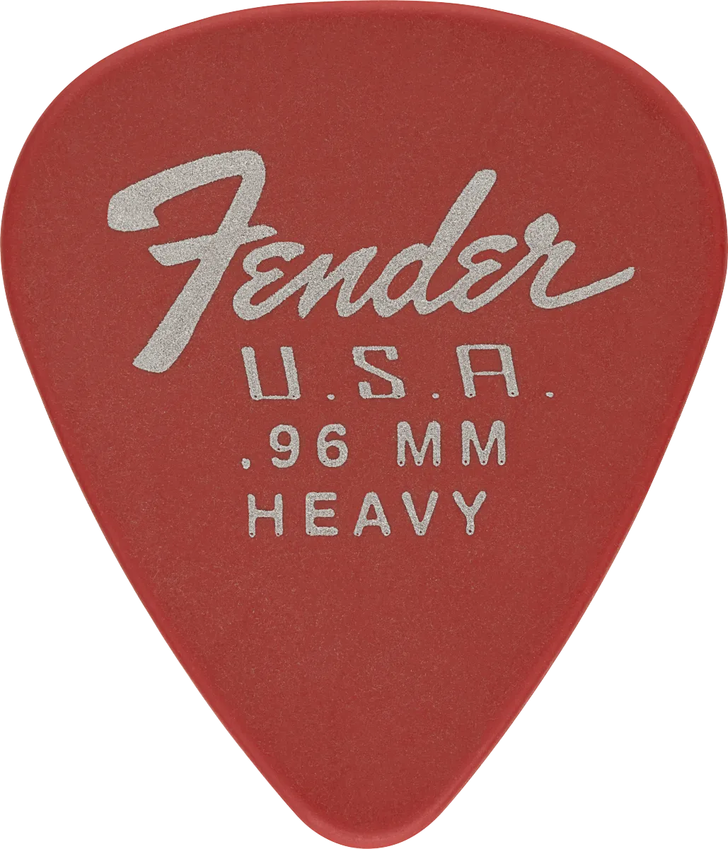 Fender Dura-Tone 351 Shape 0.96 Fiesta Red 12-Pack
