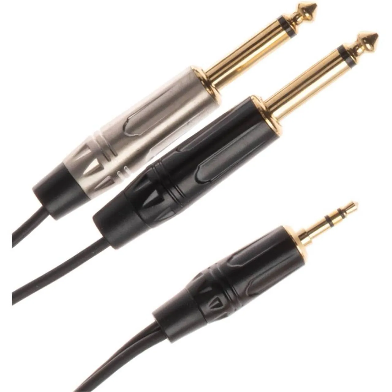 Quik Lok 1x3.5mm Ma ST > 2x6.3mm Ma MO 5m