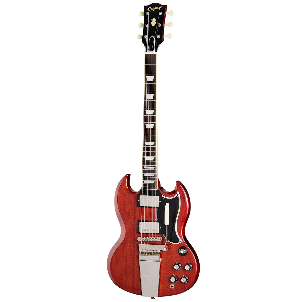 Epiphone 1964 SG Standard Maestro Vibrola Cherry Red