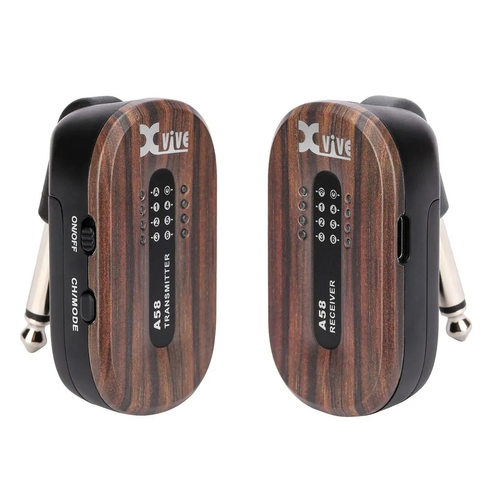 Xvive Audio A58 Rosewood Wireless Guitar System