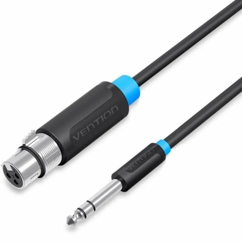 Vention XLR Fe > 1x6.3mm Ma 1m