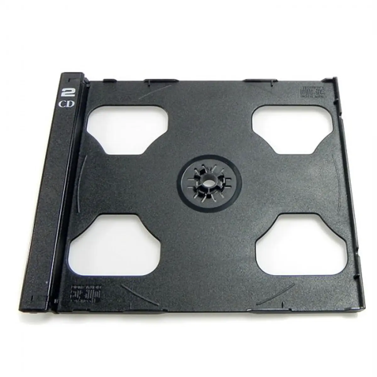 Noname CD-Insert Black For 2CD 10-pack