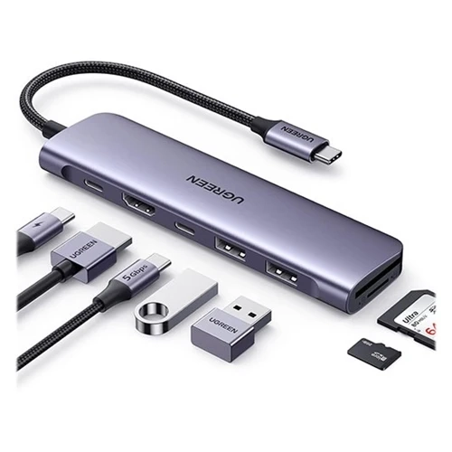 Ugreen USB-C Multifunction Adapter 7-port
