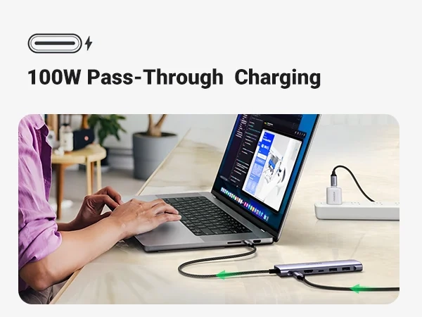 Ugreen USB-C Multifunction Adapter 7-port