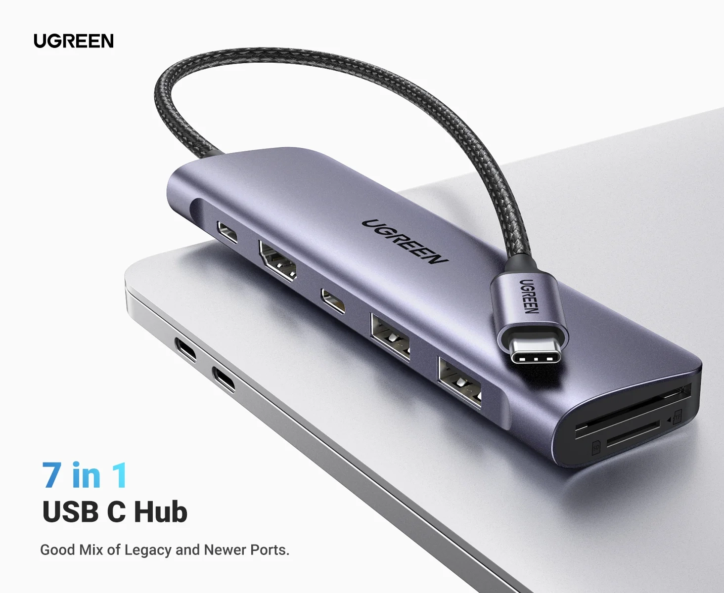 Ugreen USB-C Multifunction Adapter 7-port