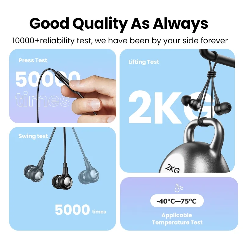 Ugreen In-Ear Earphones With 3.5mm Plug