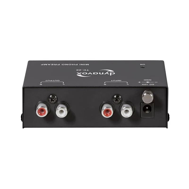 Dynavox TC-20 Phono Preamp RIAA Black