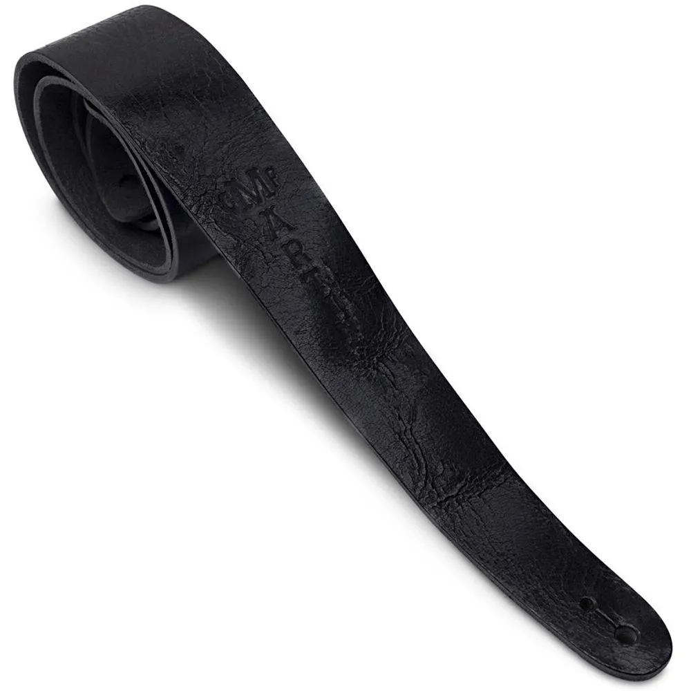 Martin Guitars Vintage Leather Strap Black