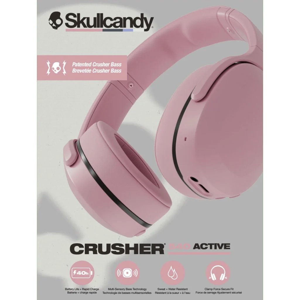 Skullcandy Crusher 540 Active Over-Ear Soft White