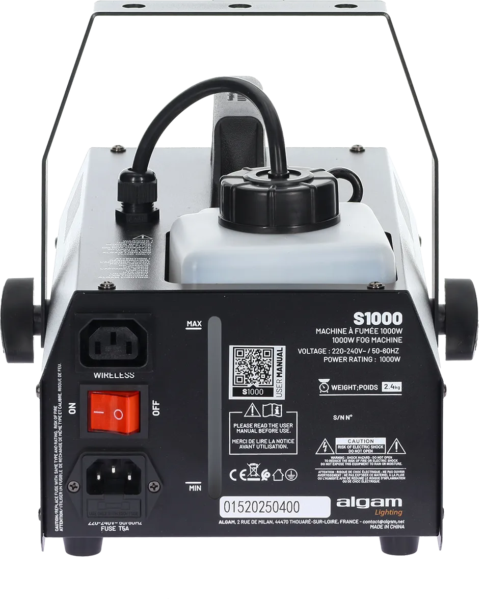 Algam Lighting S1000 Smoke Machine