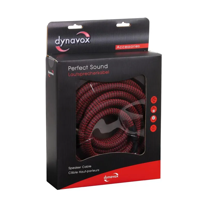 Dynavox Perfect Sound Speaker Cable 2x5m