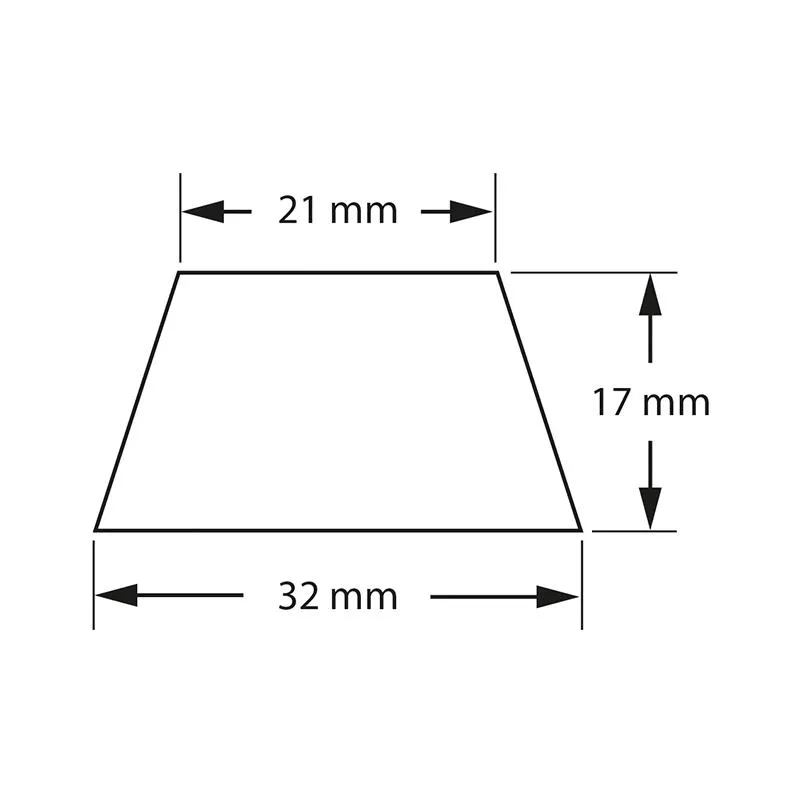 Dynavox Silicone Elastomer Damper EDS32 4-pack Shape 3D