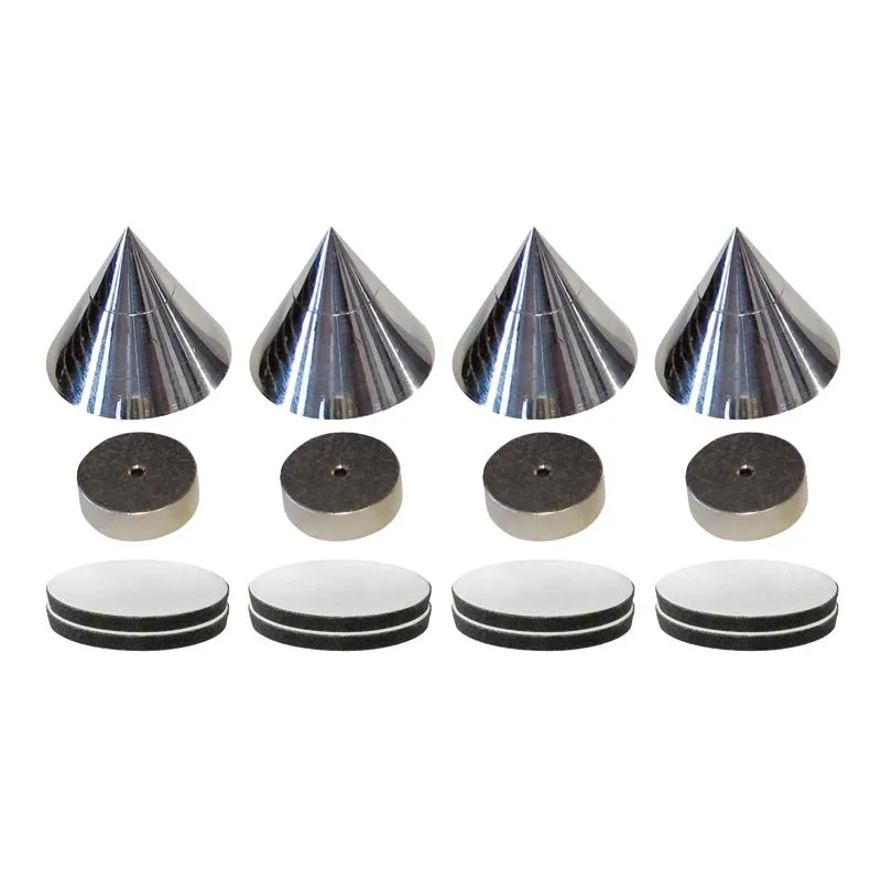 Dynavox Sub-Watt Absorber Set Of 4 Chrome 22-24mm