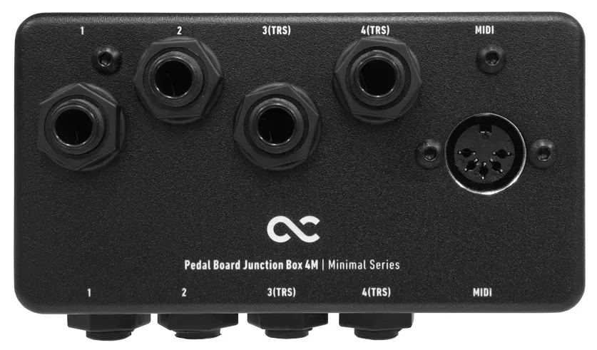 One Control Minimal Series Pedal Board Junction Box 4M