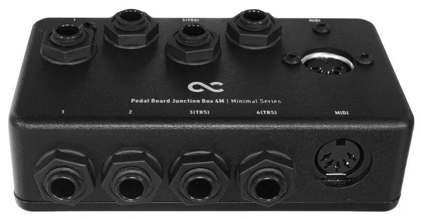 One Control Minimal Series Pedal Board Junction Box 4M