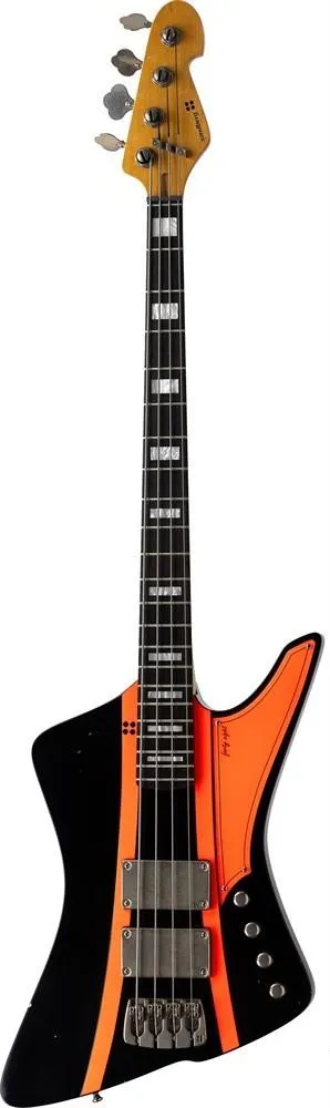 Sandberg 48 Custom Color Soft age EB Blocks Black Orange Stripes