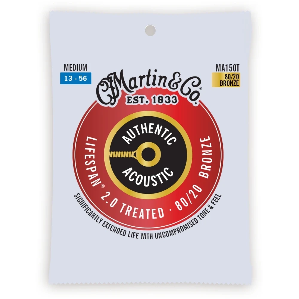 Martin Guitars MA150T Acoustic Lifespan 2.0 80/20 Bronze Medium