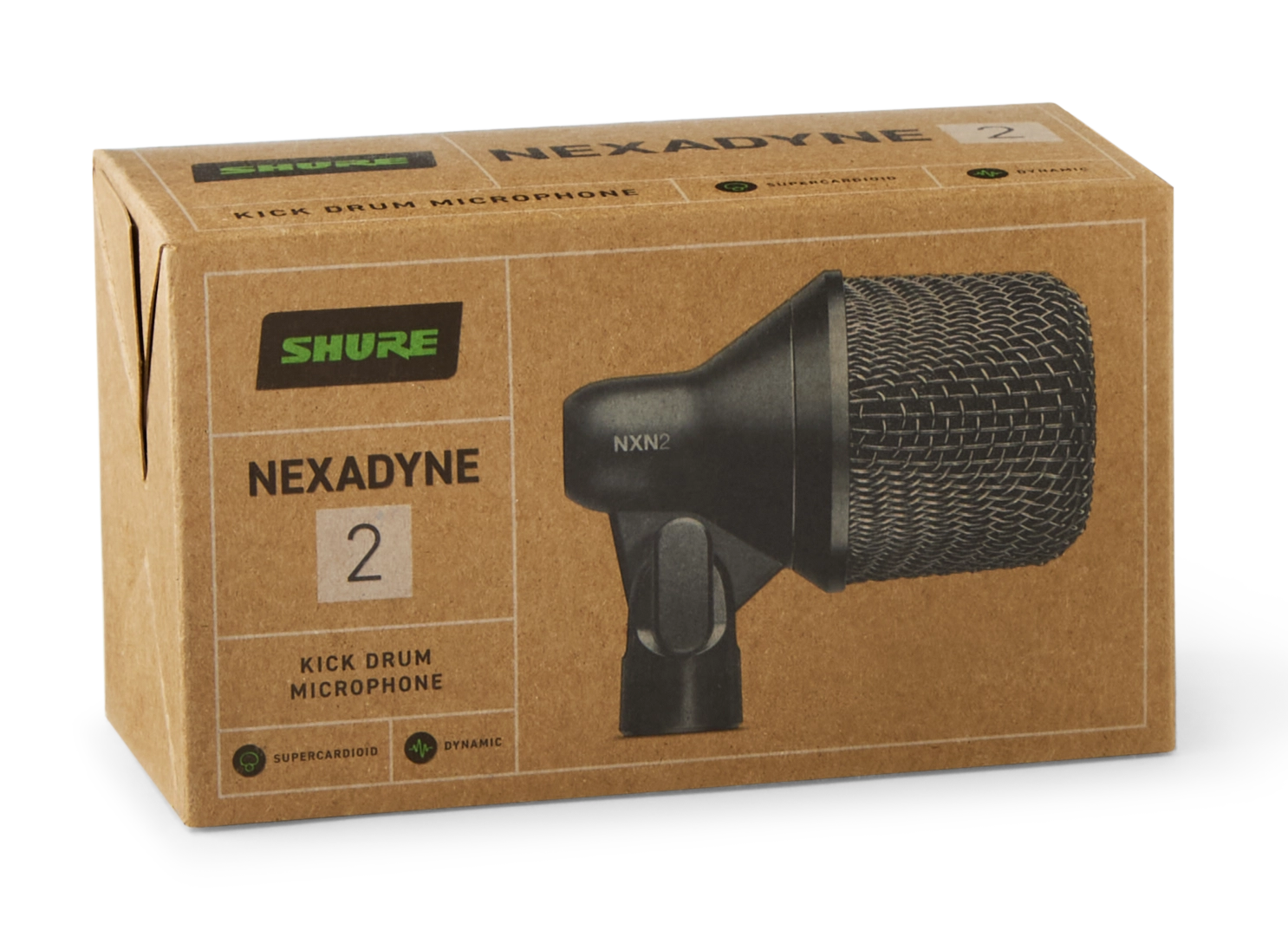 Shure Nexadyne 2 Kick Drum Mic XLR Black