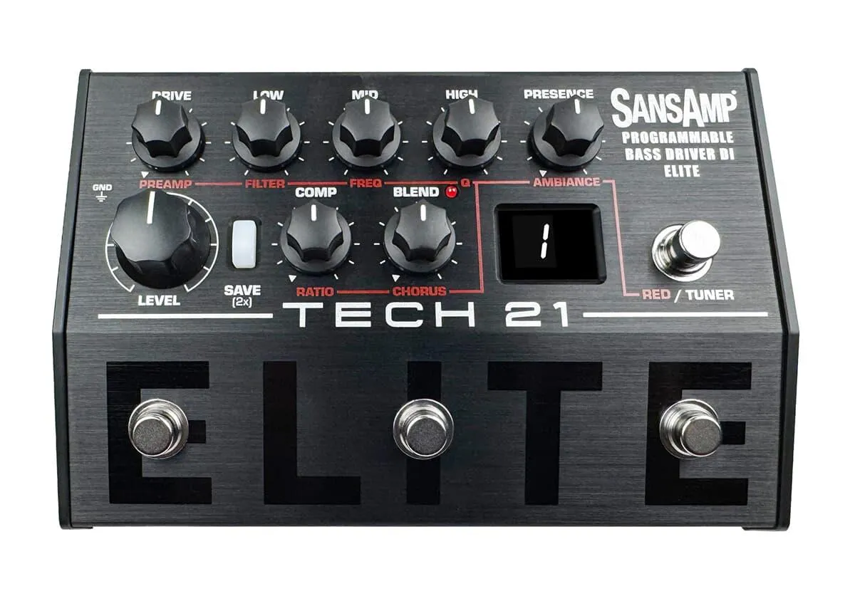 Tech21 SansAmp Bass Driver Programmable Elite