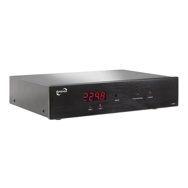 Dynavox X7000S HiFi Mains Filter Black