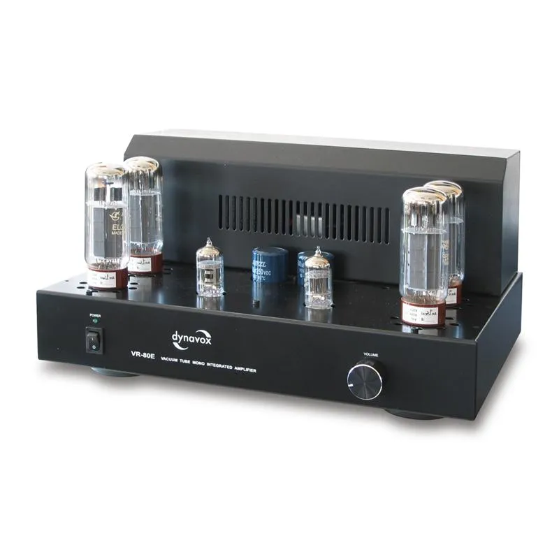 Dynavox VR-80E Tube Mono Integrated Amplifier Black