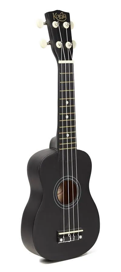 Korala UKS-15 Soprano Ukulele black