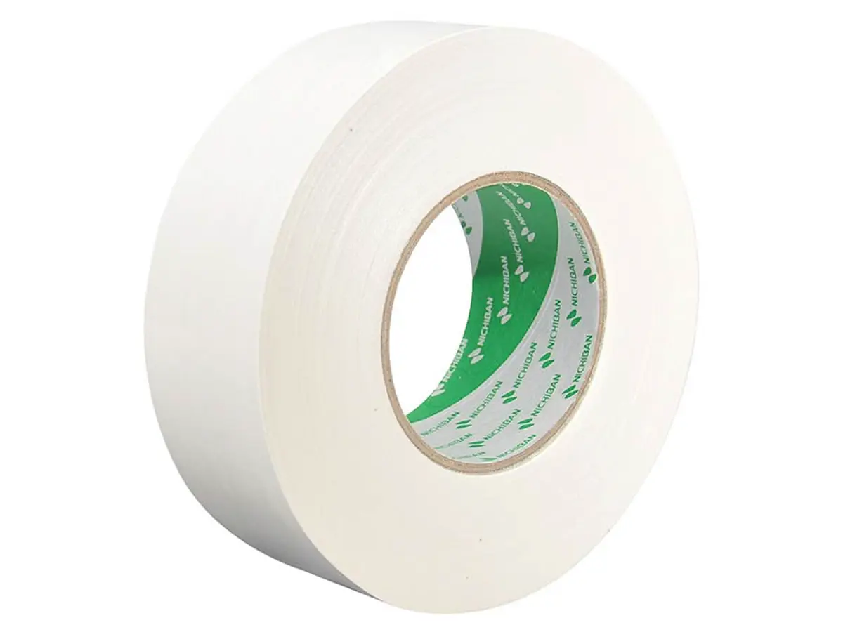 Nichiban Standard Gaffa Tape White 50mm 50m