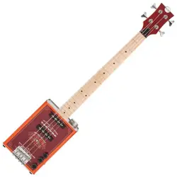 Bohemian Guitars Oil Can Bass Guitar Hot Sauce