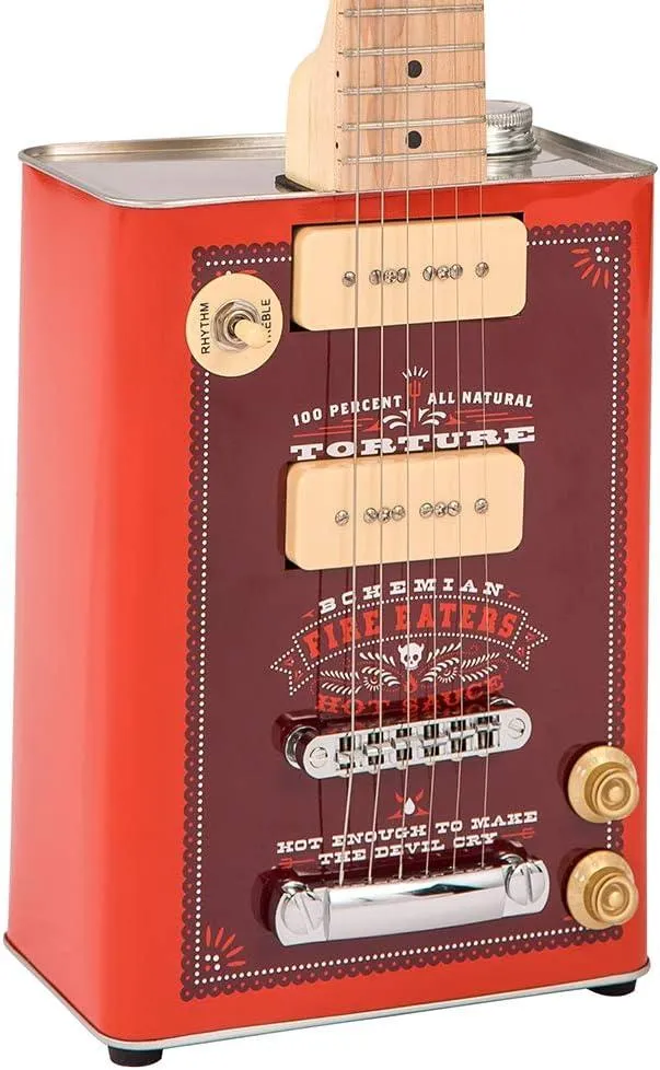 Bohemian Guitars Oil Can Guitar Hot Sauce