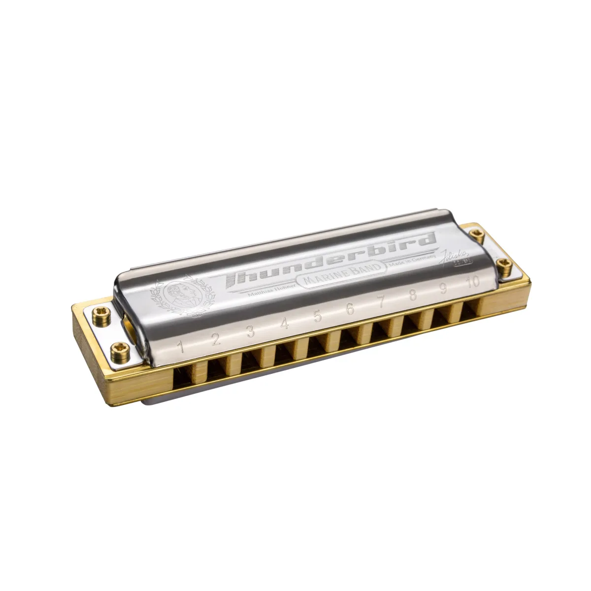 Hohner Marine Band Thunderbird F-major low low octave B-Box