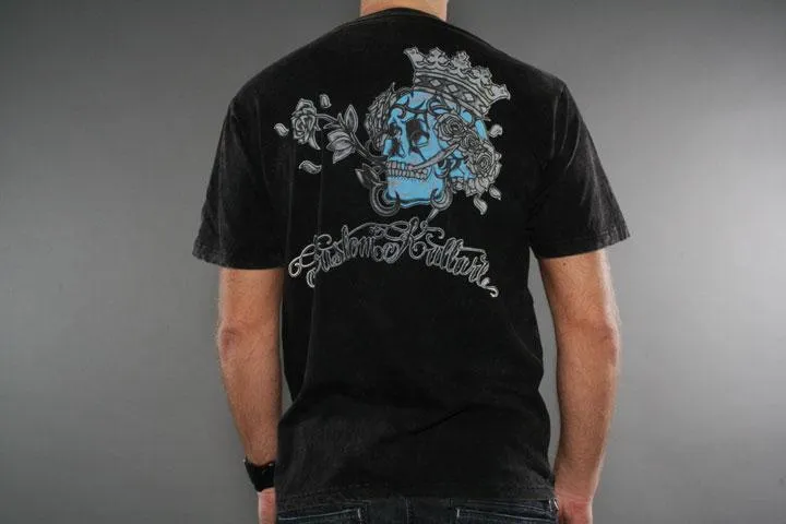 Kustom Kulture Crown T-Shirt Black M