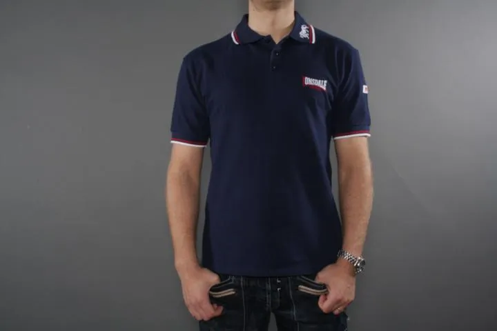 Lonsdale London Lion Poloshirt Navy L