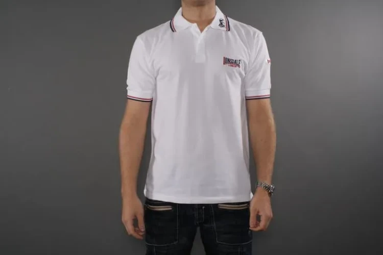 Lonsdale London Lion Poloshirt White S