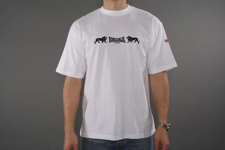 Lonsdale London Doncaster T-Shirt White M