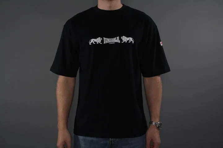 Lonsdale London Doncaster T-Shirt Black L