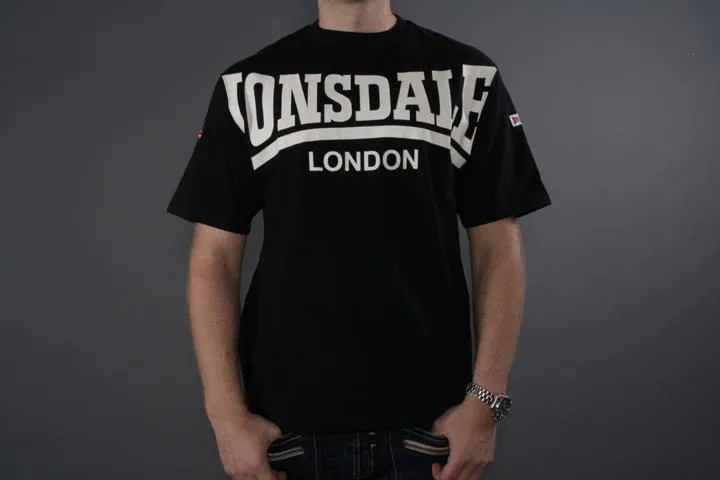 Lonsdale London York T-shirt Black S