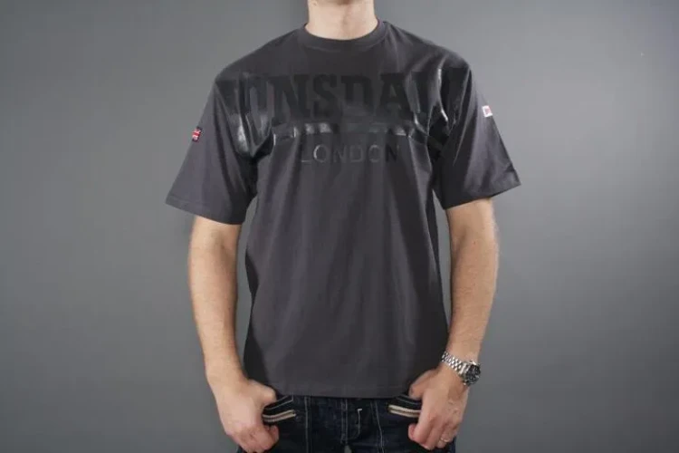 Lonsdale London York T-shirt Anthracite M