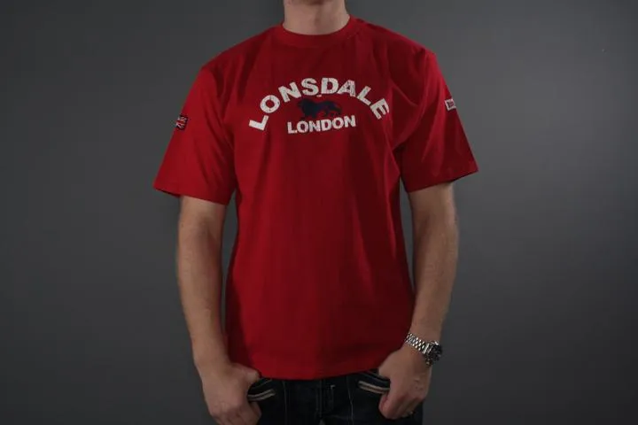 Lonsdale London Olympia Red L