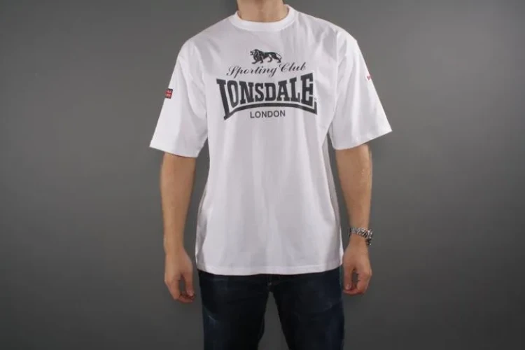 Lonsdale London Sporting Club T-shirt white S