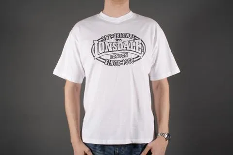 Lonsdale London Harris T-shirt White S