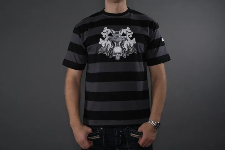 Lonsdale London Robert Grey/Black T-shirt S