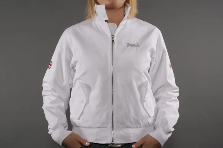 Lonsdale London Kelly Jacket Ladies White XL