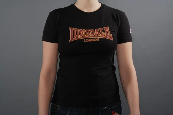 Lonsdale London Classic T-Shirt Ladies Black XL