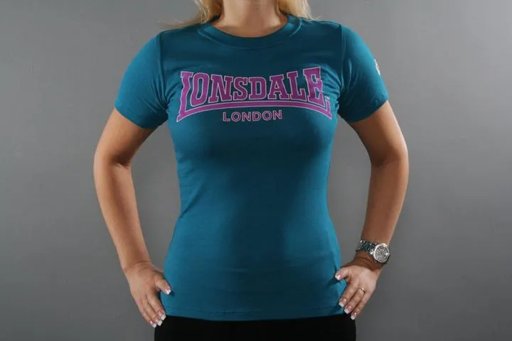 Lonsdale London Classic T-Shirt Ladies Italy Blue XL