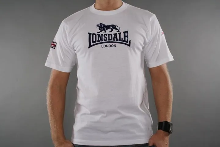 Lonsdale London Smith T-shirt White S