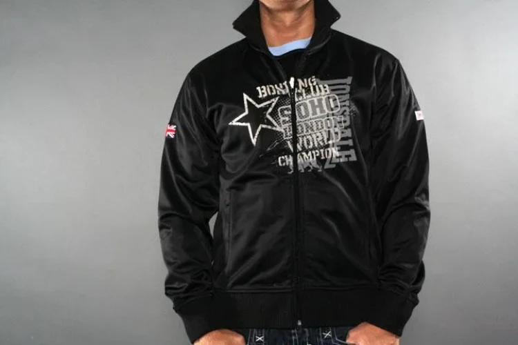Lonsdale London Michael Ziptrainer Black XL
