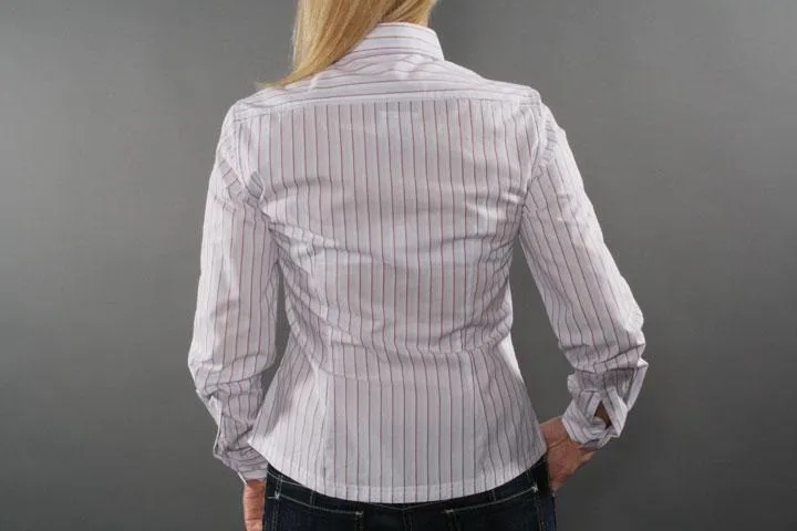 Lonsdale London Zoe Longsleeve White Blue Pink M